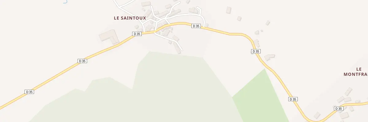 Plan du 7 Le Saintoux à La Nouaille