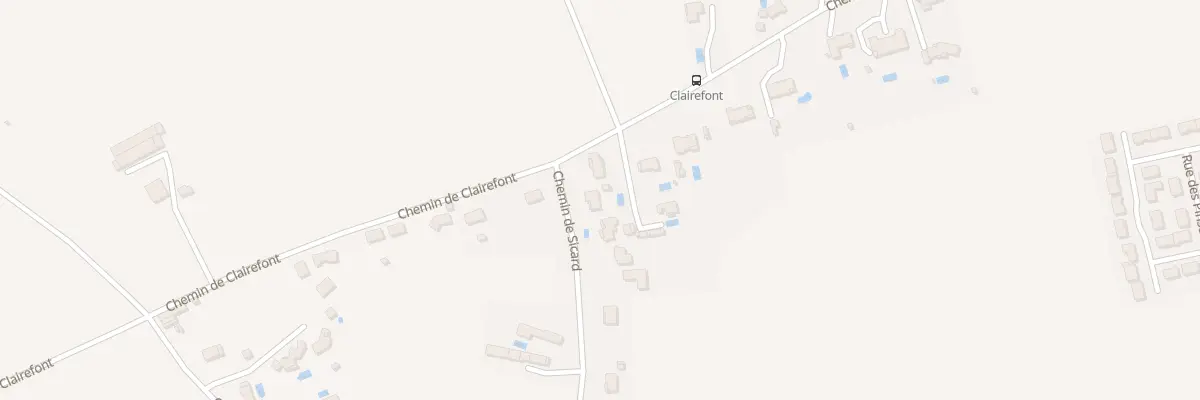 Plan du 2 Che de Sicard à Terssac