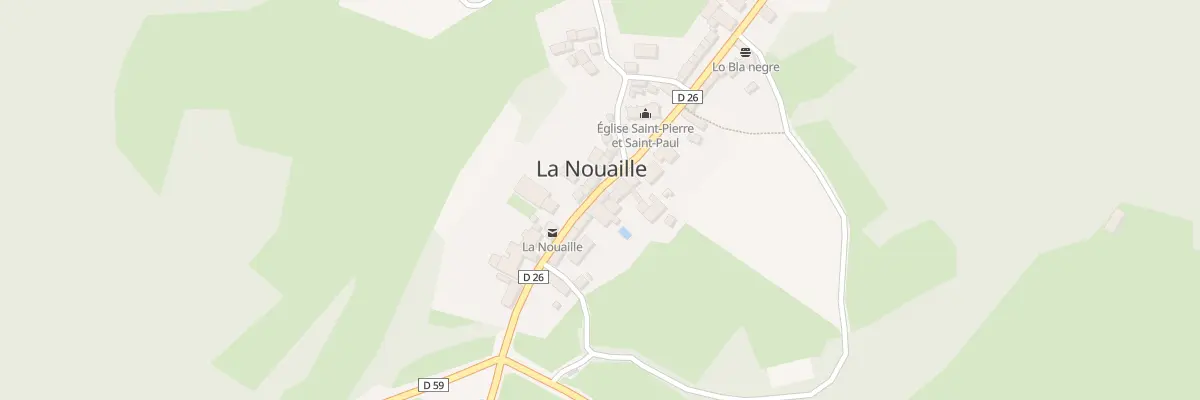 Plan du 5039 Le Bourg à La Nouaille