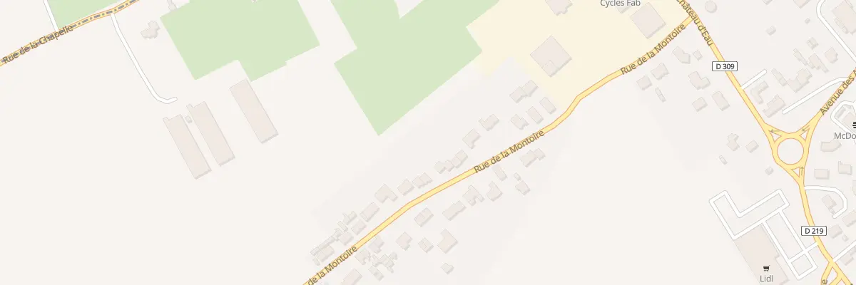 Plan du 298 Rue de la Montoire à Audruicq