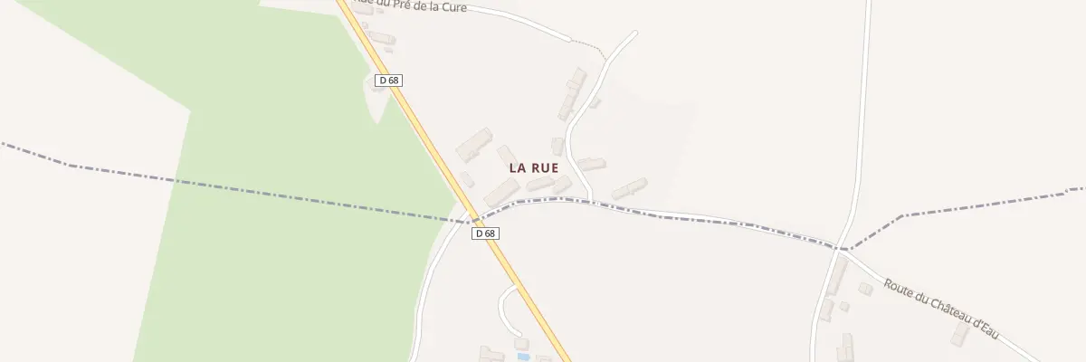 Plan du 3 La Rue à La Berthenoux