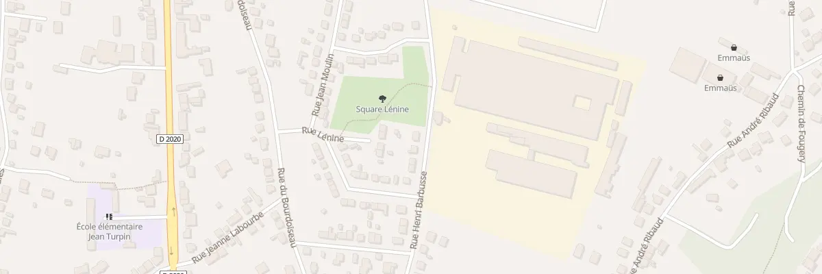 Plan du 51 Rue Henri Barbusse à Vierzon