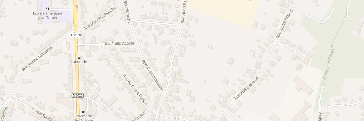 Plan du 36 Rue Henri Barbusse à Vierzon