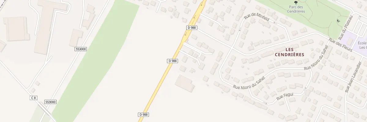 Plan du 75B Rue de Chartres à Limours