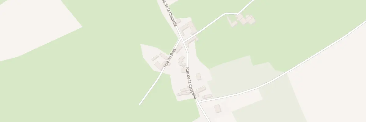 Plan du 8 Rue de la Chapelle à Verchocq