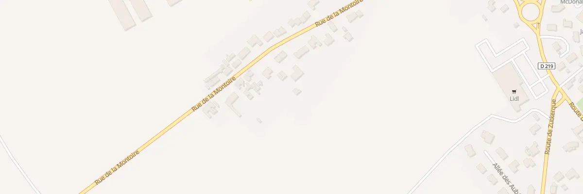 Plan du 393 Rue de la Montoire à Audruicq