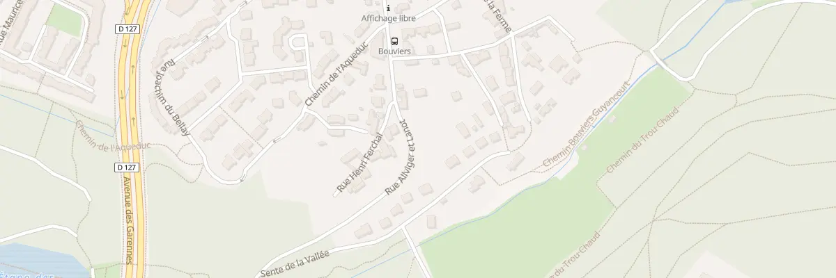 Plan du 11 Rue Allviger et Lanot à Guyancourt