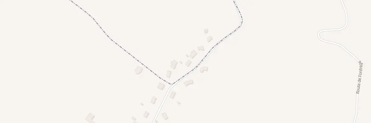 Plan du 59 Rte des Crêtes à Sainte-Croix
