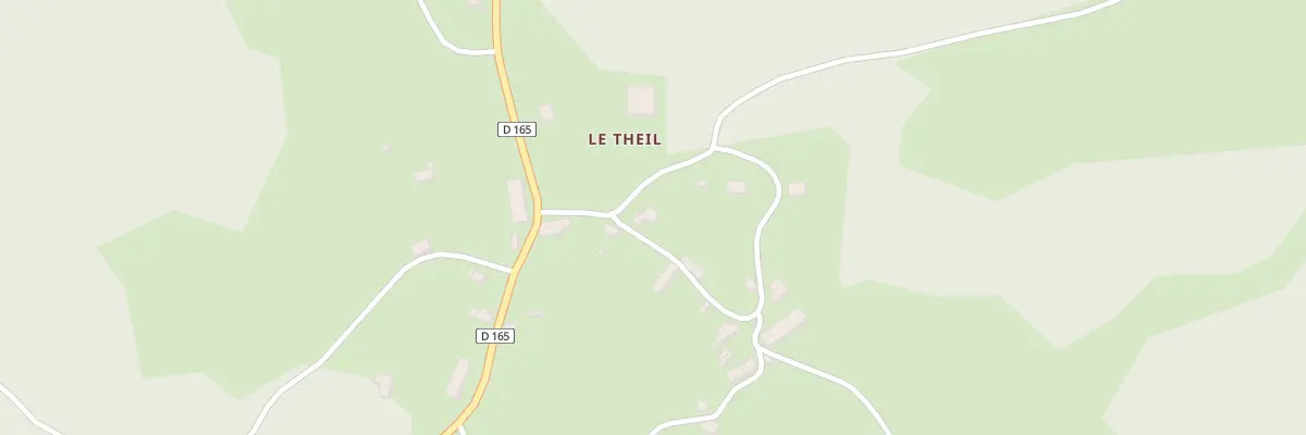 Plan du 5092 Le Theil à Soudeilles