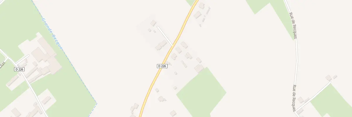 Plan du 555 Rue de la Grasse Payelle à Zutkerque
