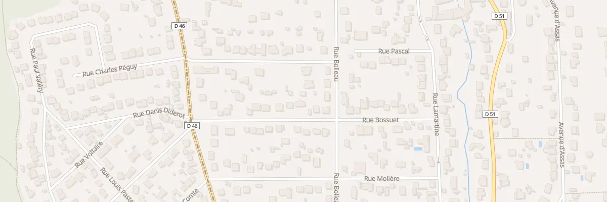 Plan du 24 Rue Bossuet à Saint-Rémy-lès-Chevreuse
