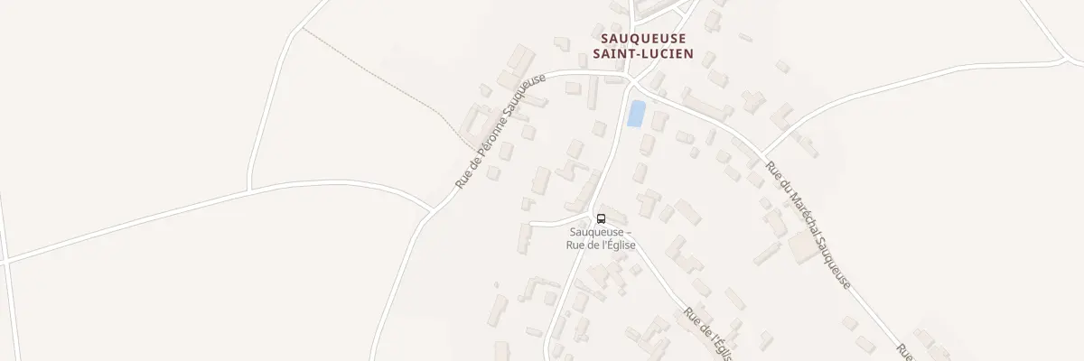 Plan du 10 Rue du Clozeaux Sauqueuse à Verderel-lès-Sauqueuse