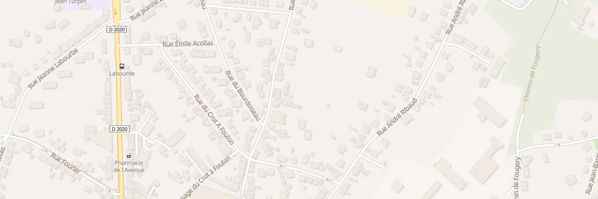 Plan du 30 Rue Henri Barbusse à Vierzon
