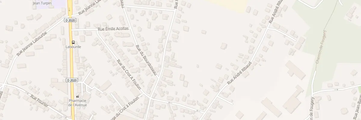 Plan du 32 Rue Henri Barbusse à Vierzon