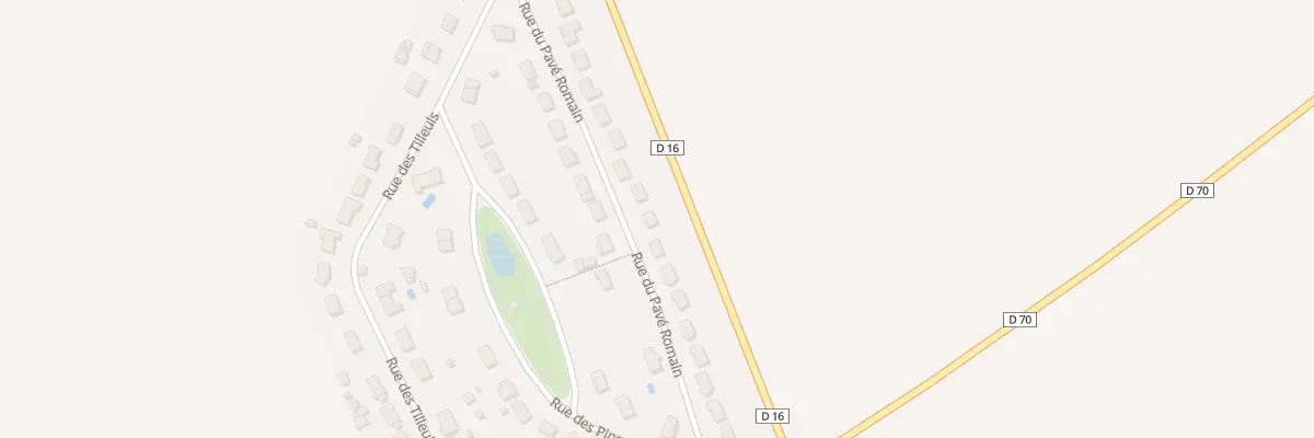Plan du 19 Rue du Pave Romain à Ségry