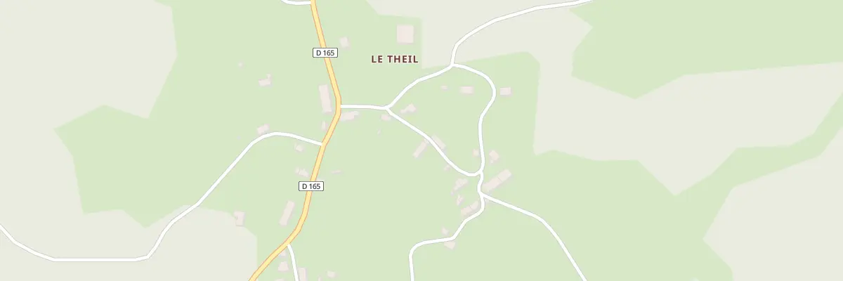Plan du 5094 Le Theil à Soudeilles