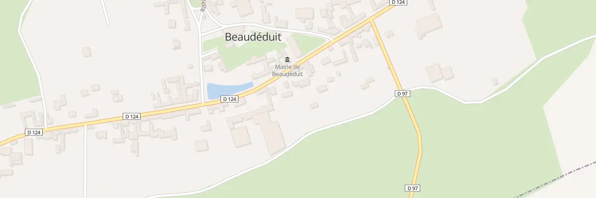 Plan du 5 Rue de Grandvillers à Beaudéduit