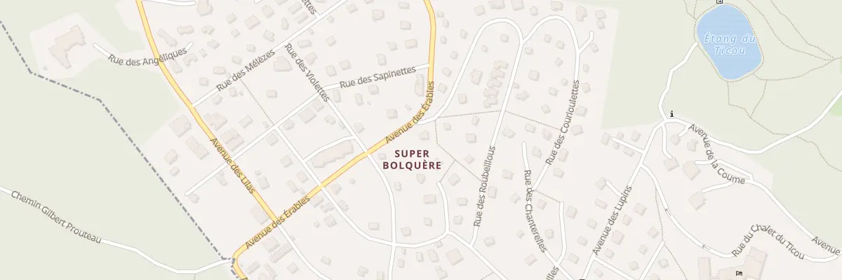 Plan du 9002 Rue des Camparols à Bolquère