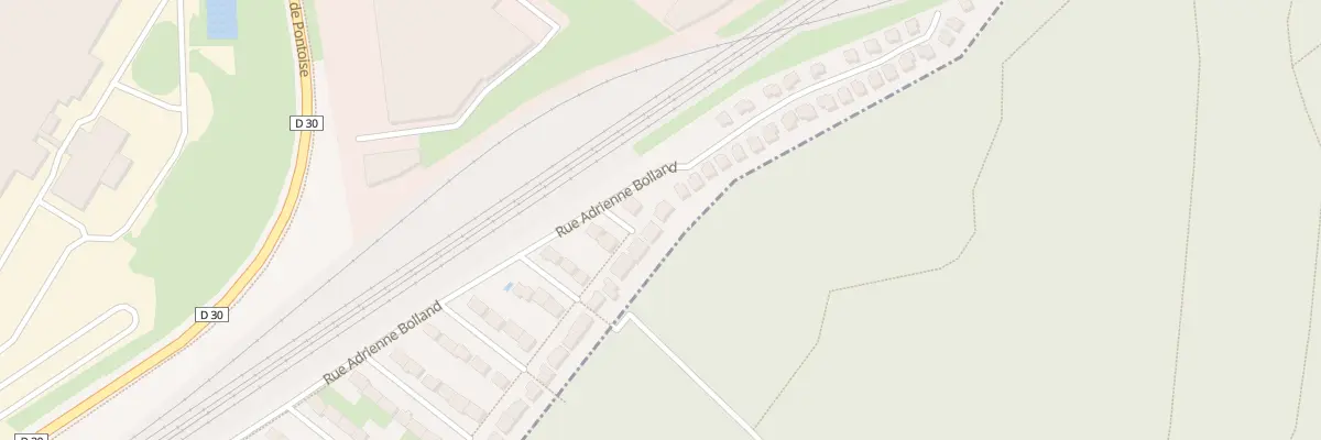 Plan du 184 Rue Adrienne Bolland à Poissy