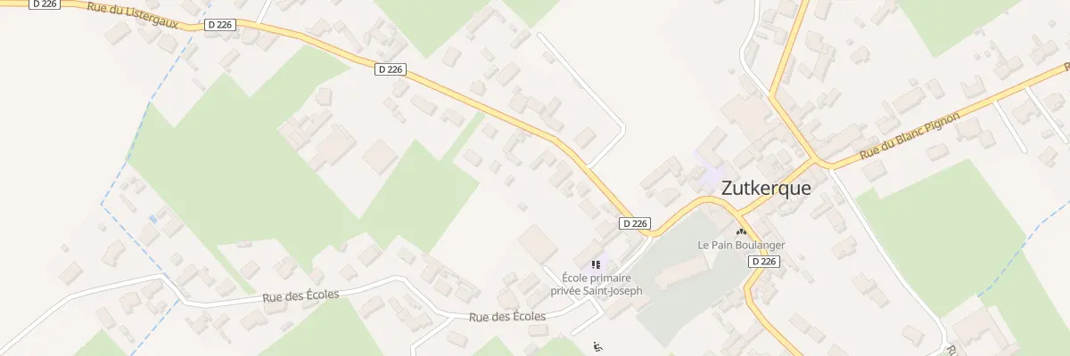 Plan du 103 Rue de Listergaux à Zutkerque