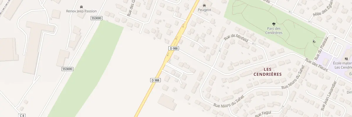 Plan du 71 Rue de Chartres à Limours