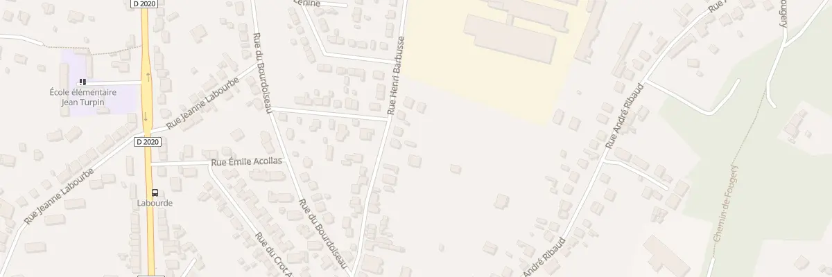 Plan du 48 Rue Henri Barbusse à Vierzon