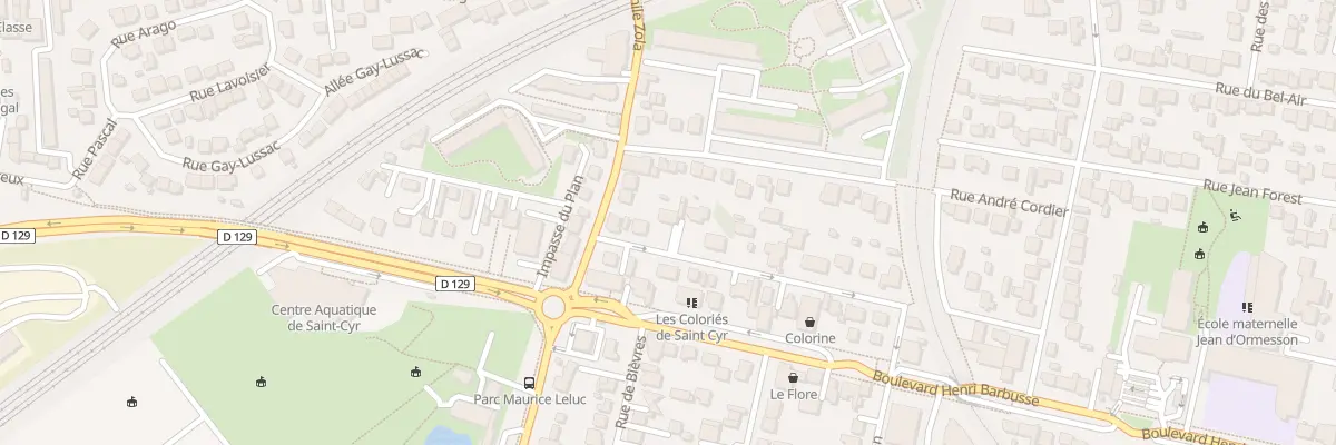 Plan du 3 Rue Jean François à Saint-Cyr-l’École