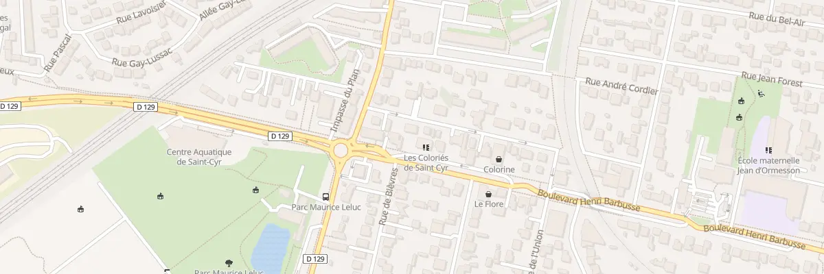 Plan du 6 Rue Jean François à Saint-Cyr-l’École