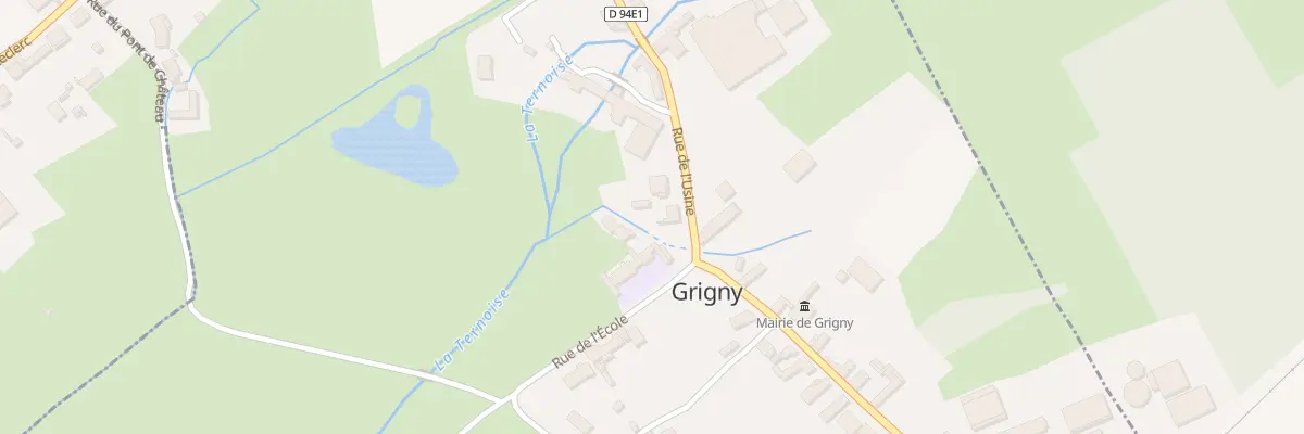 Plan du 4 Rue de l’Usine à Grigny