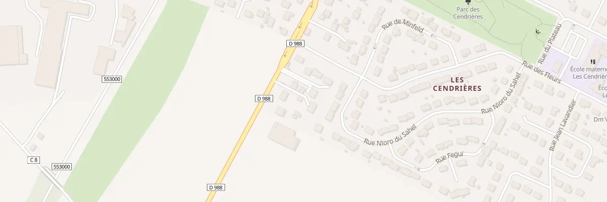 Plan du 75 Rue de Chartres à Limours