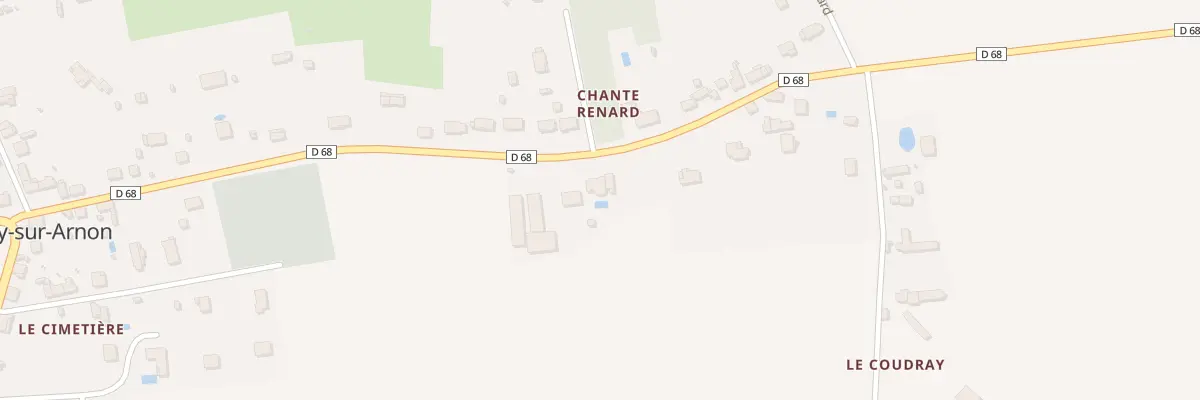 Plan du 16 Rte de Quincy à Lury-sur-Arnon