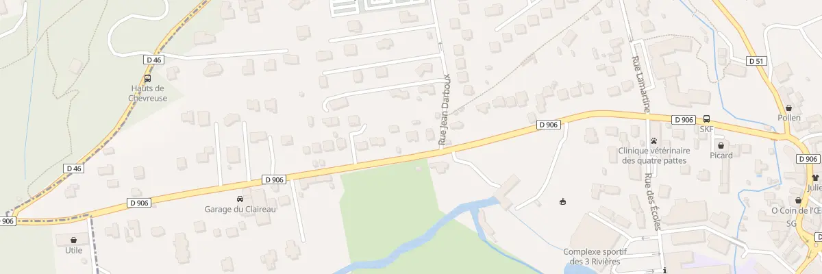 Plan du 54 Av du Général Leclerc à Saint-Rémy-lès-Chevreuse