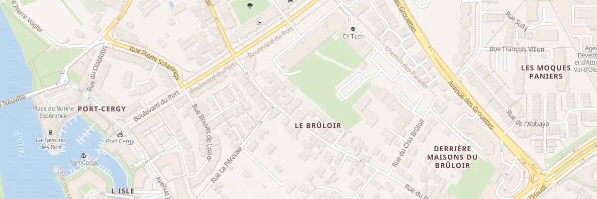 Plan du 35A Rue du Brûloir à Cergy
