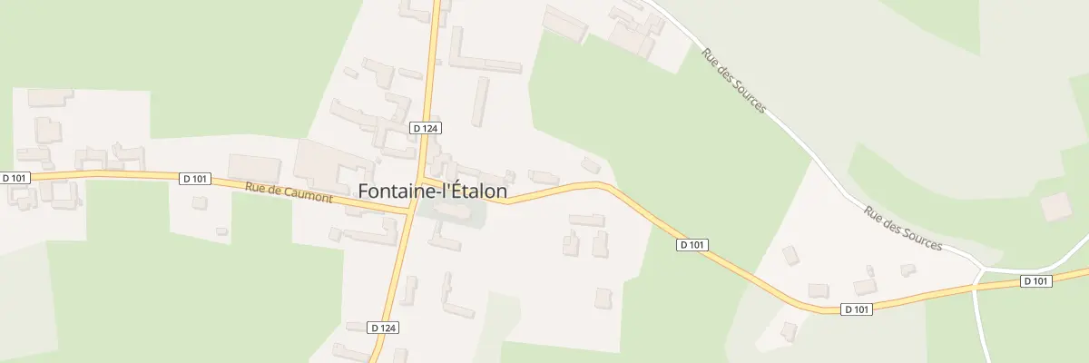 Plan du 9 Rue de Quoeux à Fontaine-l’Étalon