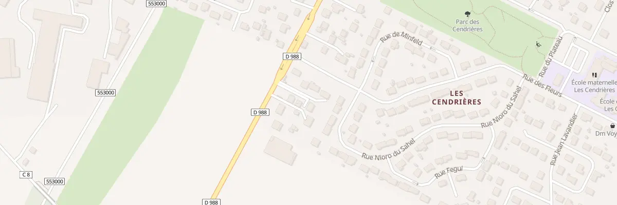 Plan du 73 Rue de Chartres à Limours