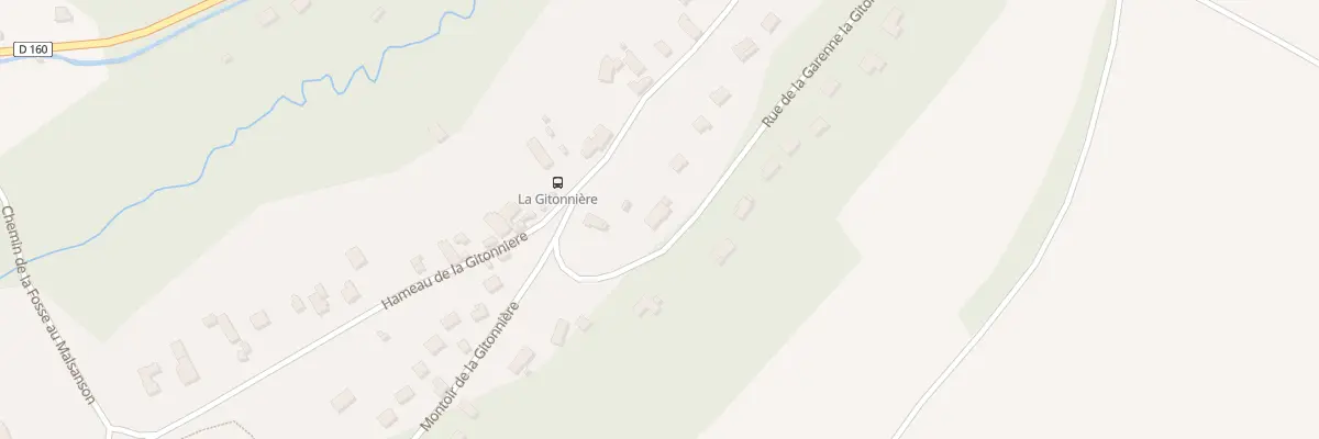 Plan du 3 Rue La Garenne La Gitonniere à Chalo-Saint-Mars