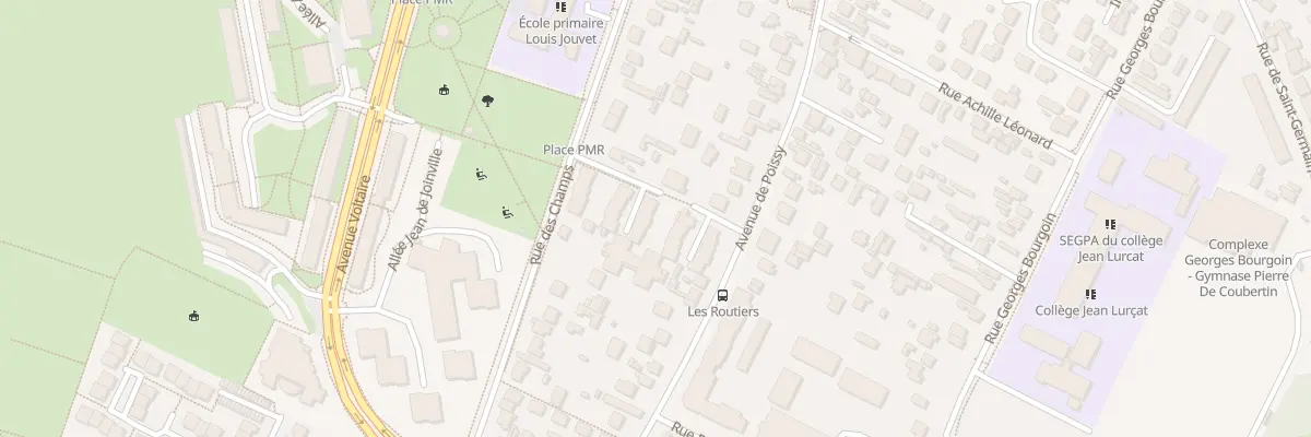 Plan du 39 Rue des Champs à Achères