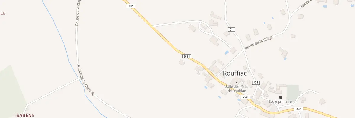 Plan du 11 Rte de Marssac à Rouffiac