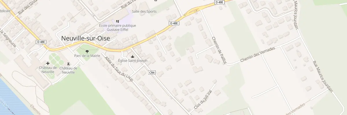 Plan du 8 Rue d’Eragny à Neuville-sur-Oise