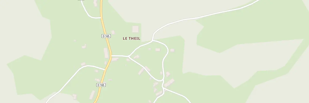 Plan du 5146 Le Theil à Soudeilles