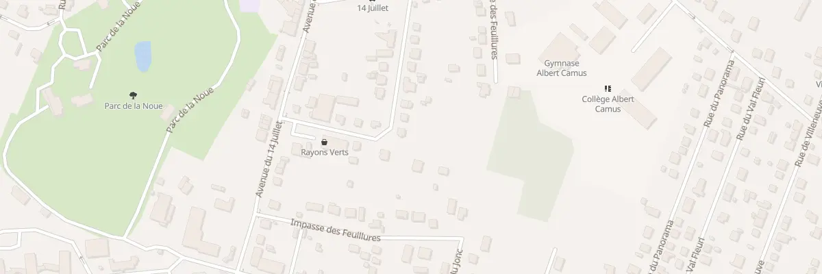 Plan du 17 Rue Honoré de Balzac à Vierzon