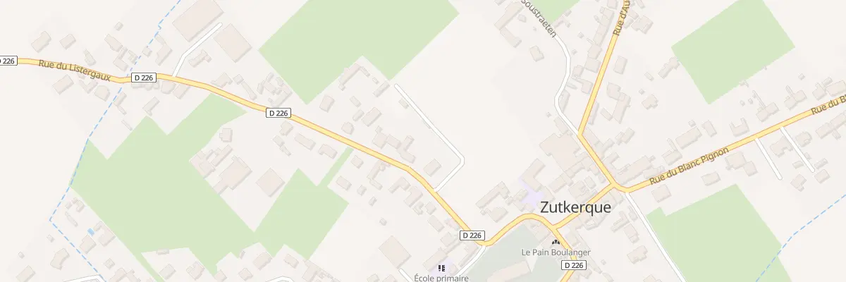 Plan du 120 Rue de Listergaux à Zutkerque