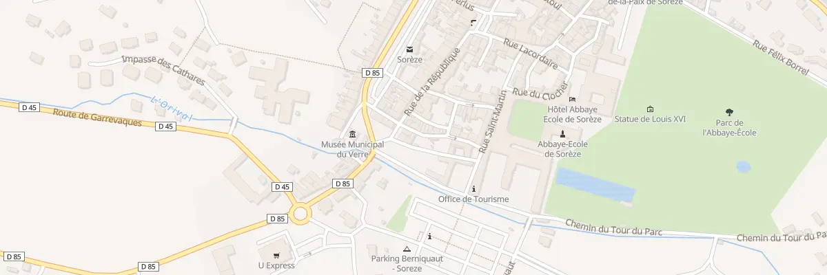 Plan du 4 Rue de la Porte Malmagrade à Sorèze