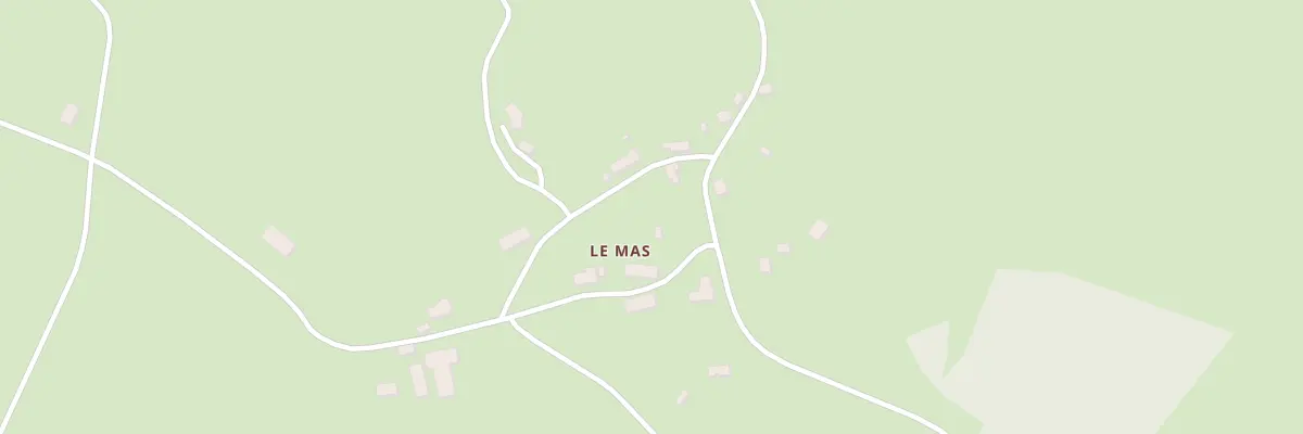 Plan du 5 Le Mas à Bassignac-le-Haut