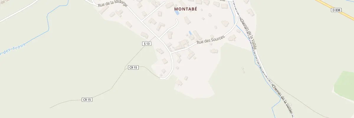 Plan du 2 Rue des Sources à Boullay-les-Troux