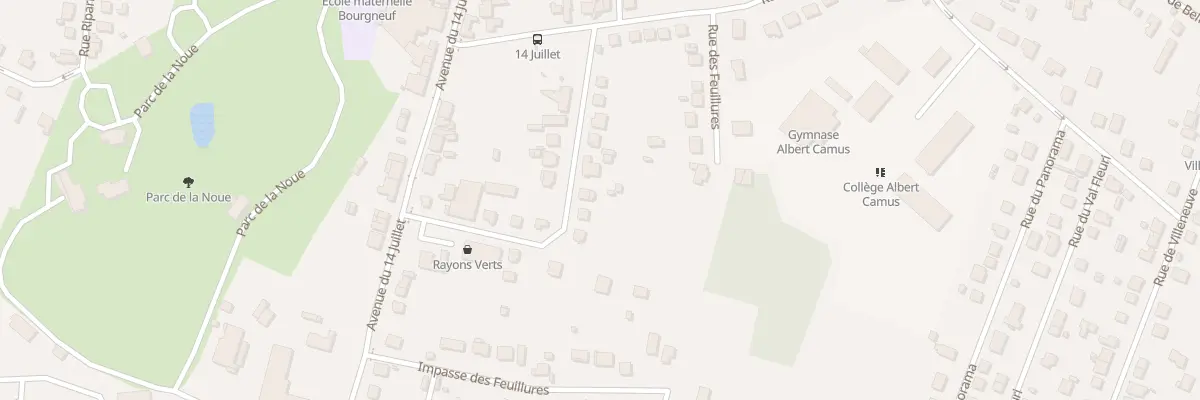 Plan du 13 Rue Honoré de Balzac à Vierzon