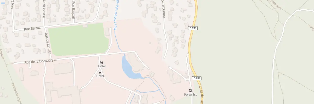 Plan du 28 Rue Alexandre Dumas à Saint-Rémy-lès-Chevreuse