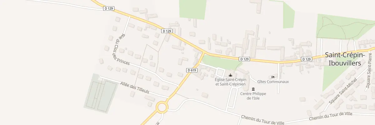 Plan du 13 Pl de l’Eglise à Saint-Crépin-Ibouvillers
