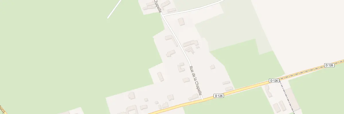 Plan du 16 Rue de la Chapelle à Verchocq