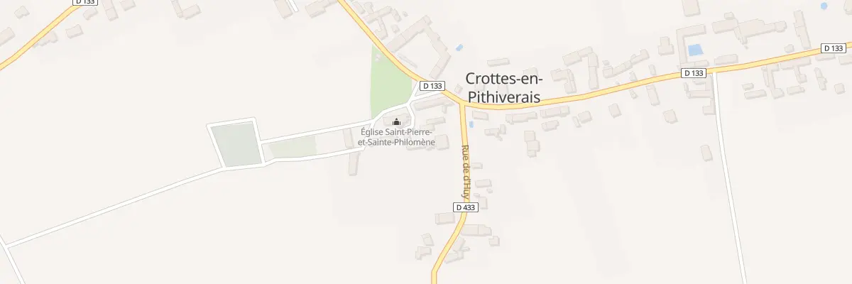 Plan du 4 Rue de l’Eglise à Crottes-en-Pithiverais